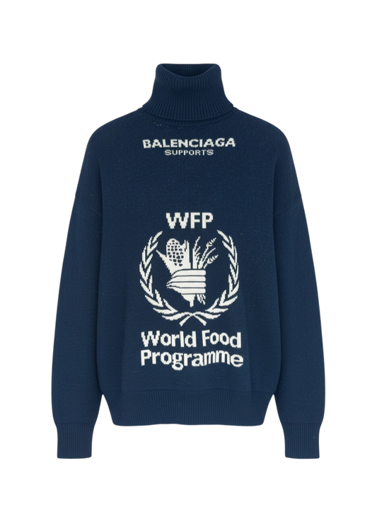 Balenciaga pull à col roulé