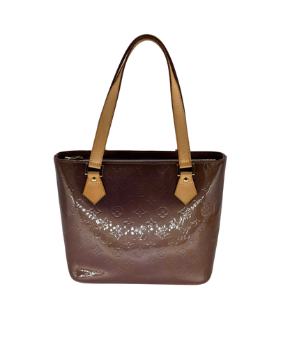 Louis Vuitton Sac à main Houston Cuir vernis
