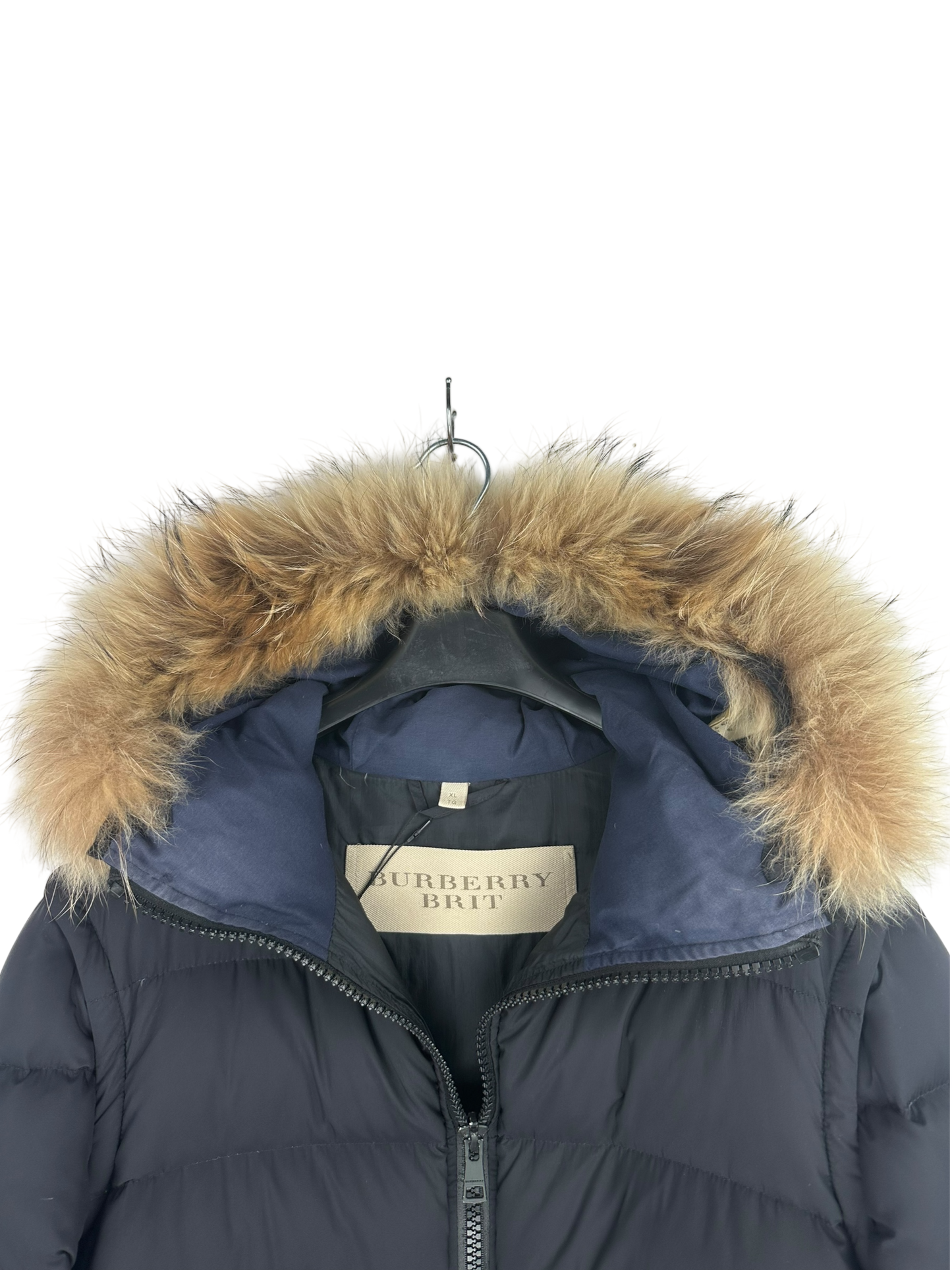 Doudoune à fourrure Burberry