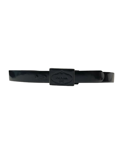 Prada ceinture cuir safiano