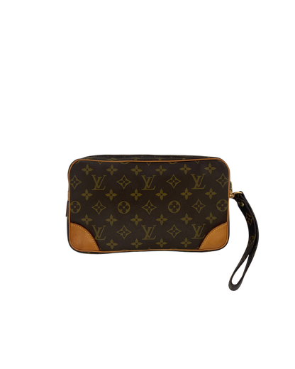 Louis Vuitton Pochette monogram marron