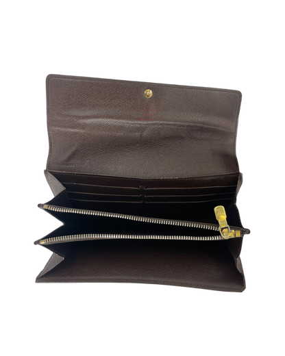 Louis Vuitton Portefeuille Sarah Damier Ebene