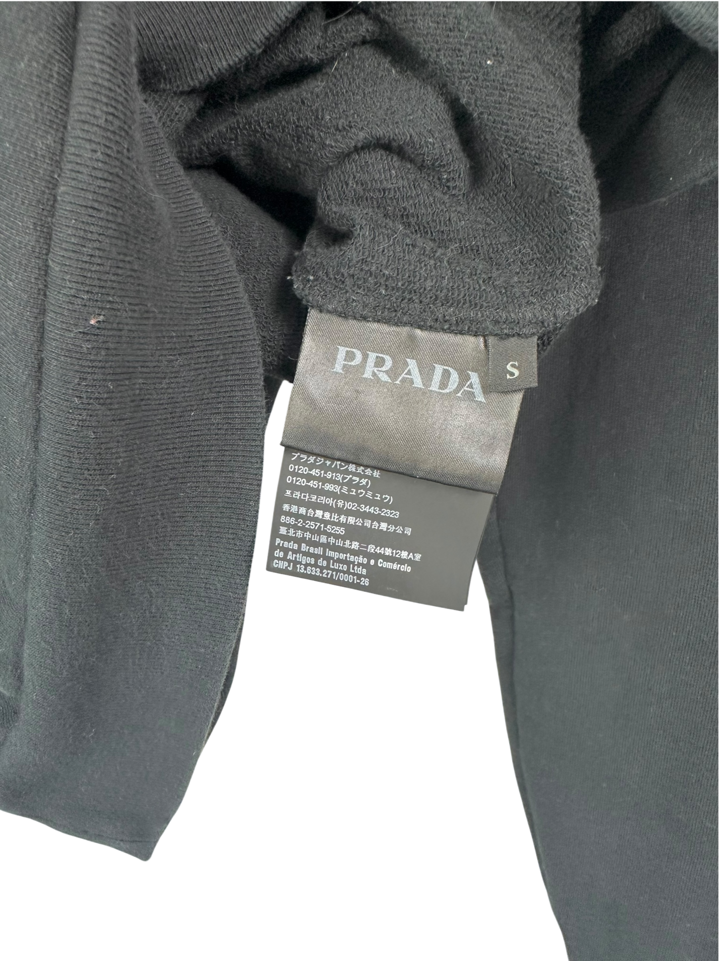Prada pull à capuche