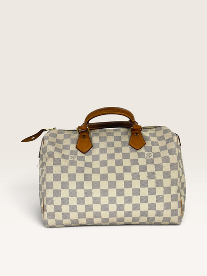 Louis Vuitton Speedy 30 sac damier azur