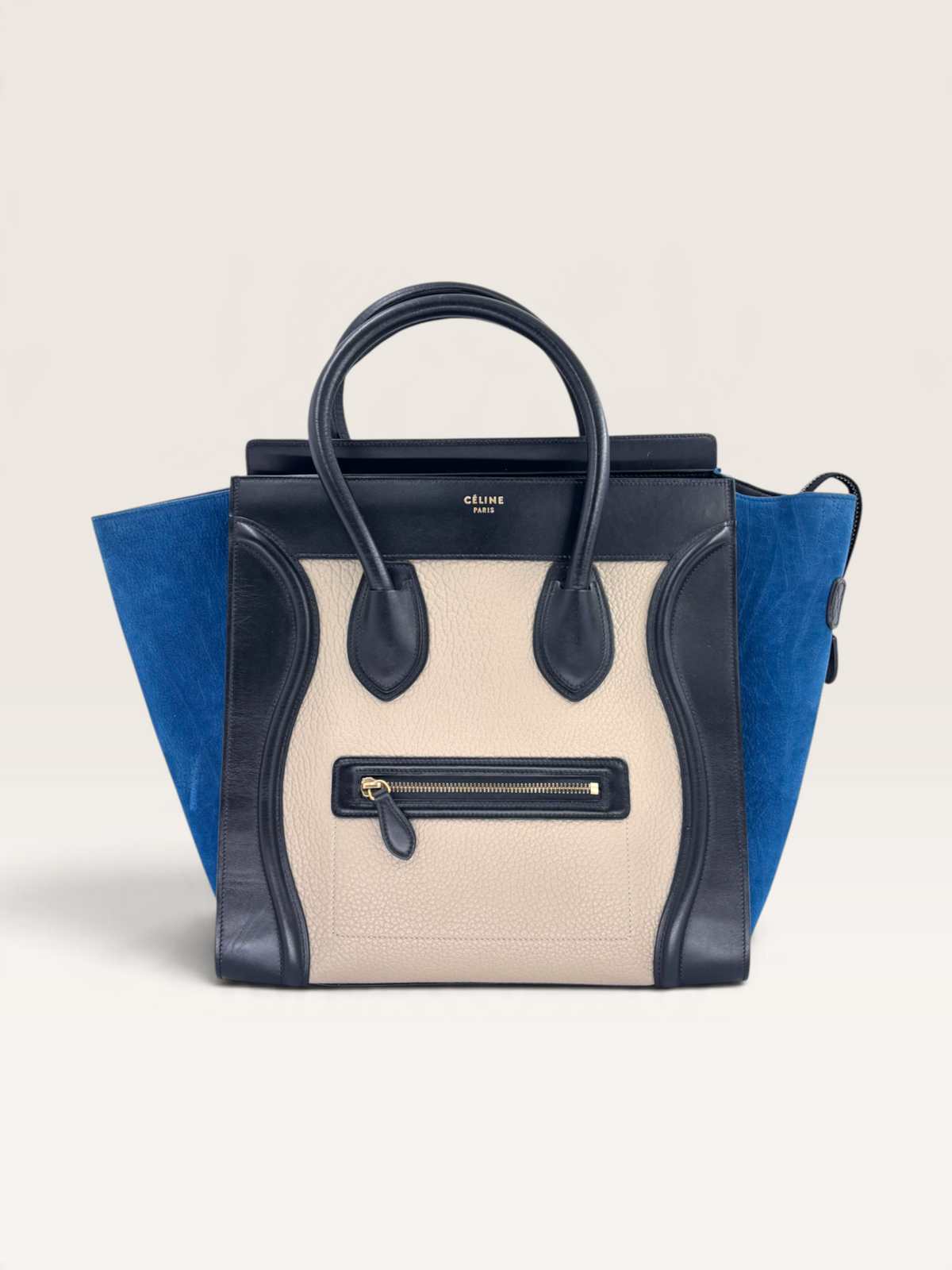 Céline Luggage GM Tricolor sac à main