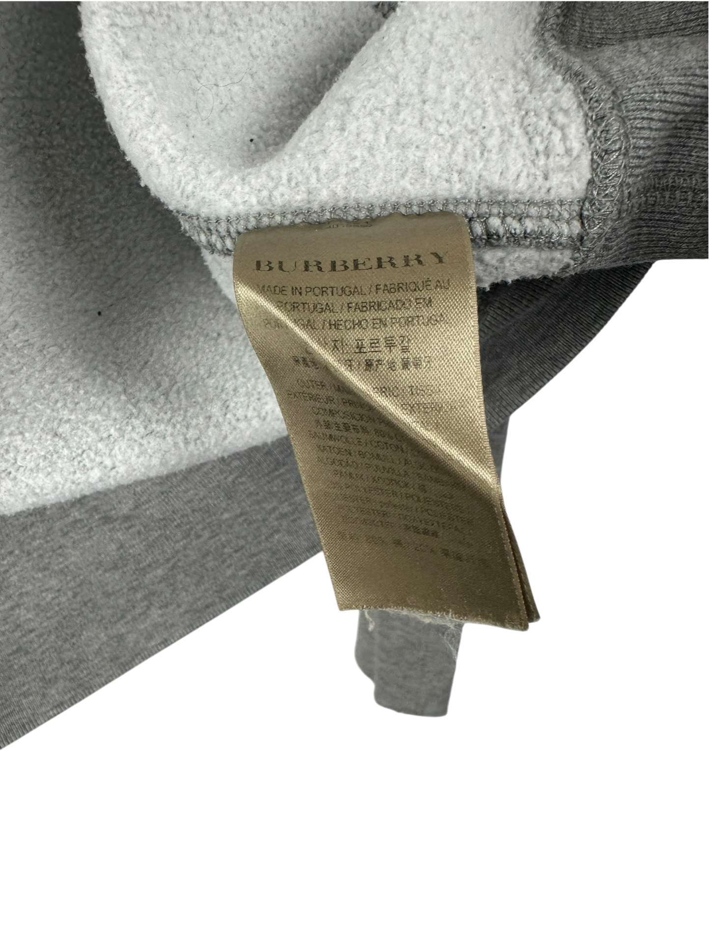 Burberry gilet à capuche