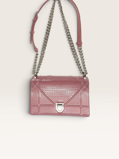 Dior sac Diorama cuir vernis