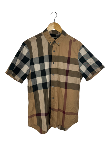 Burberry chemise à manches courtes