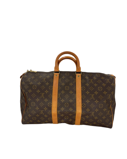 Louis Vuitton Sac de voyage Keepall 45 marron
