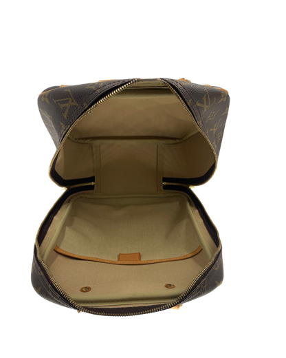 Louis Vuitton Sac à main en cuir marron