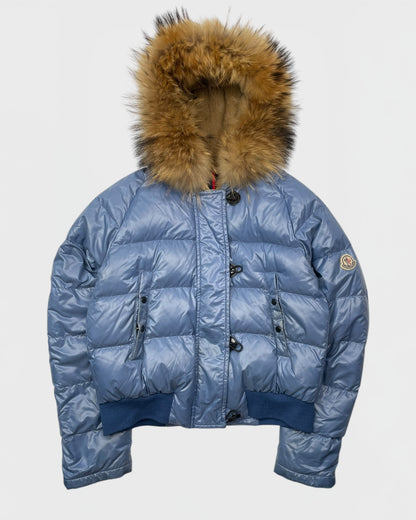 Moncler fur puffer jacket / doudoune