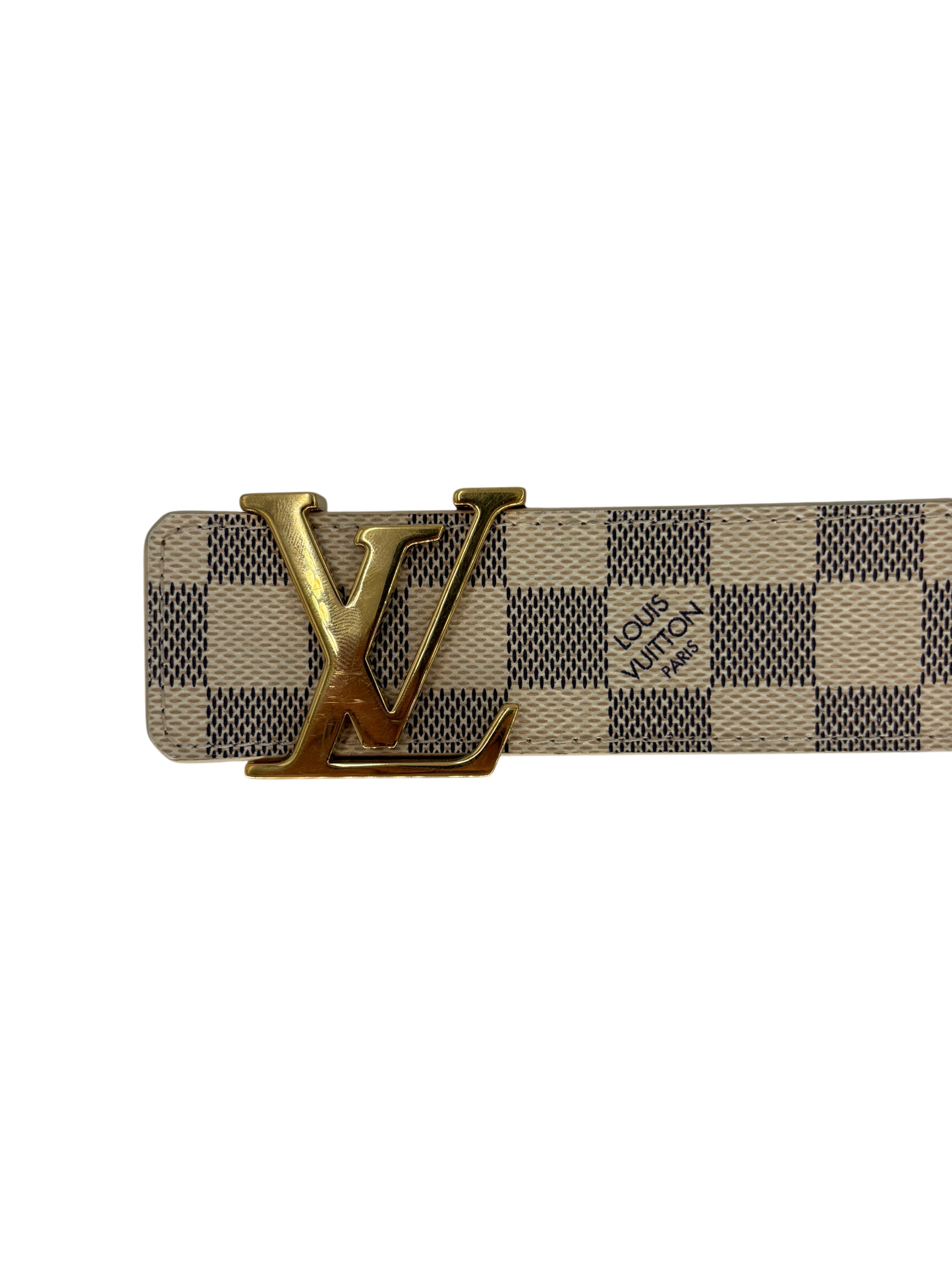 Louis Vuitton Ceinture Initiales Damier Azur