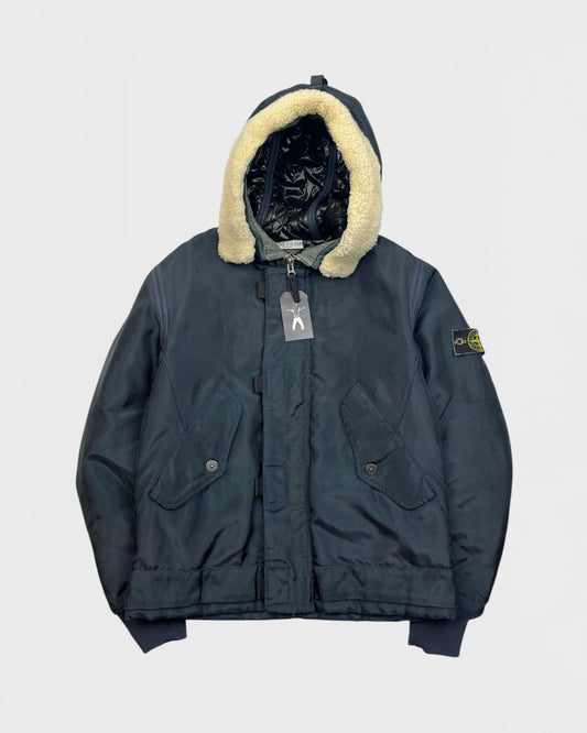 Stone island nylon puffer jacket / doudoune