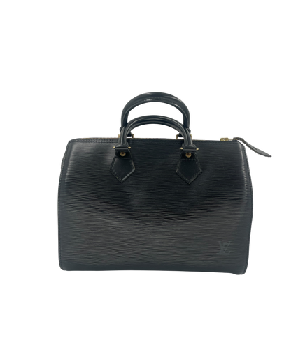 Louis Vuitton Sac à main Speedy épi noir