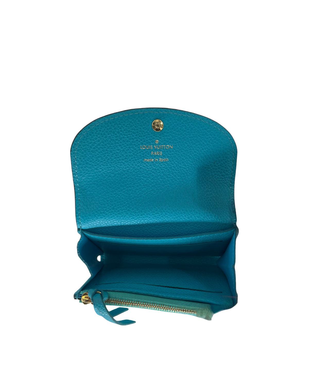 Louis Vuitton Porte-monnaie bleu