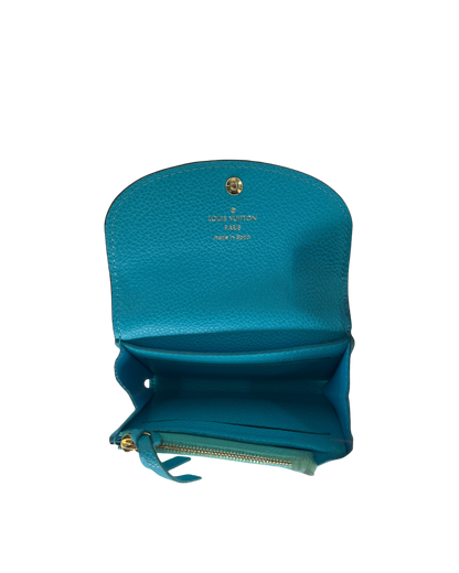 Louis Vuitton Porte-monnaie bleu