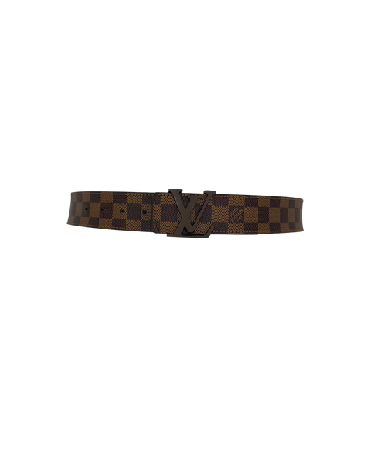 Louis Vuitton Ceinture initiales damier Ebène