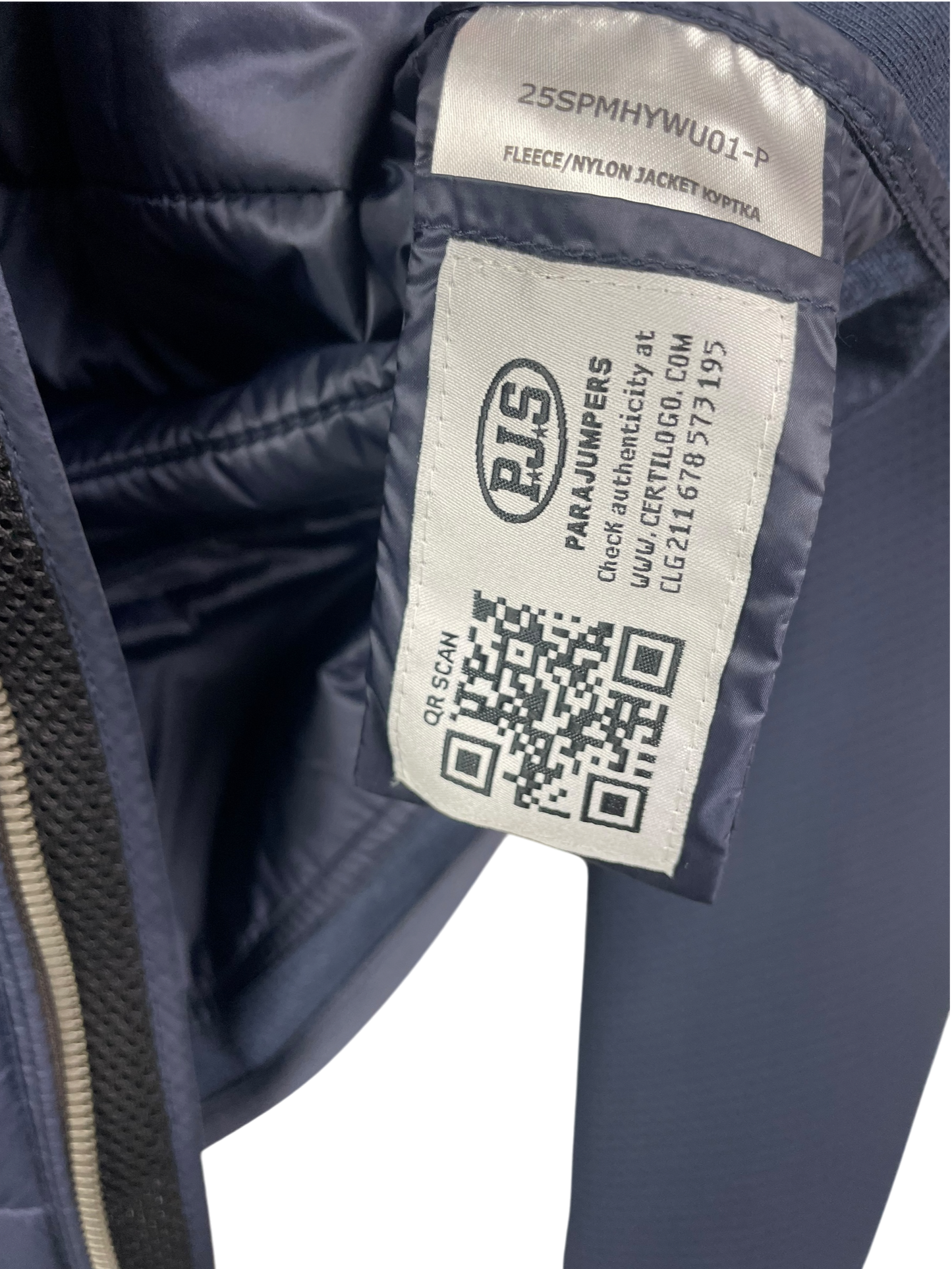 Parajumpers veste bi-matière