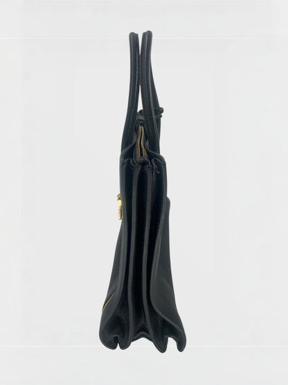 Miu Miu Sac à Main Madras Cuit Noir