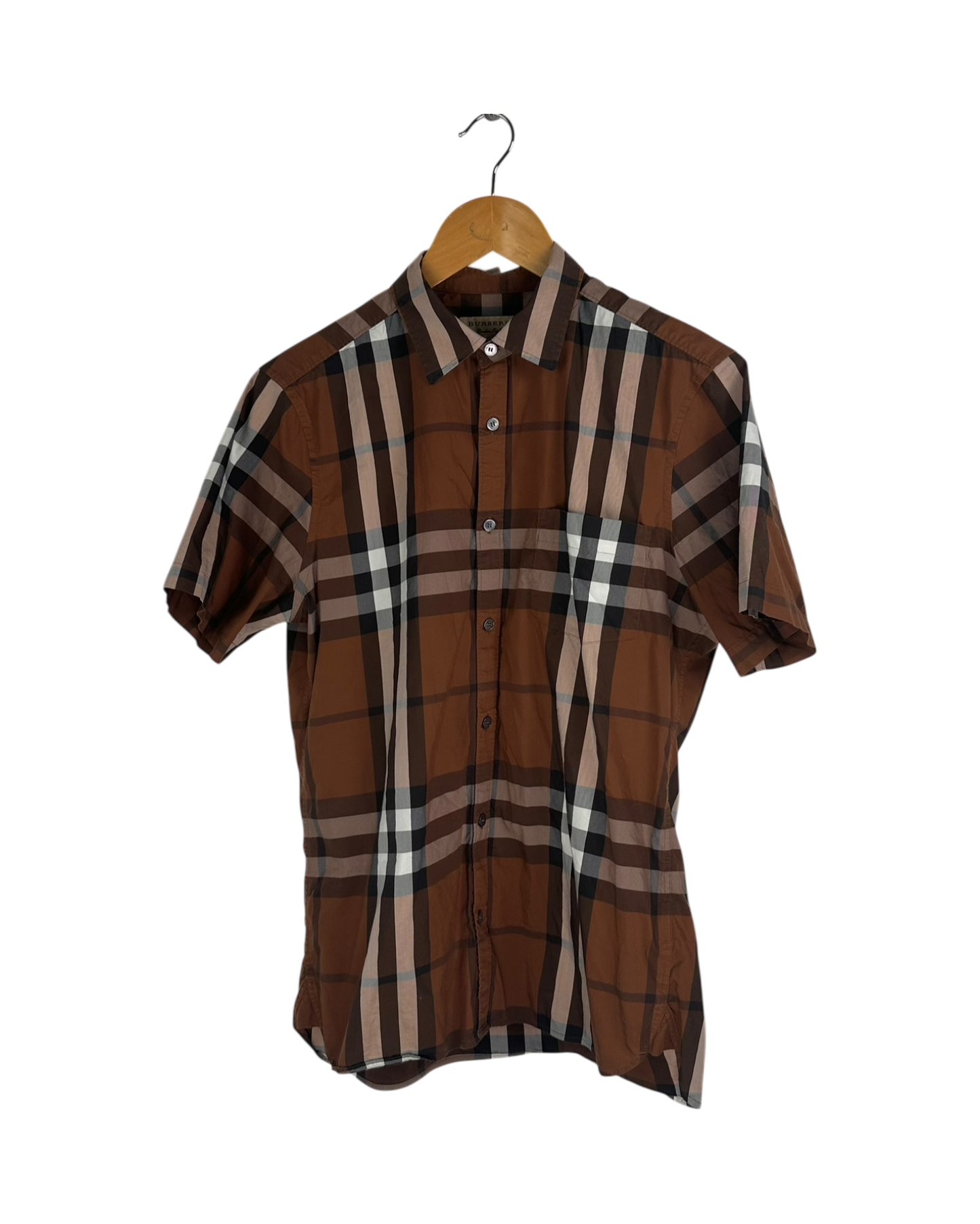 Burberry chemise à manches courtes
