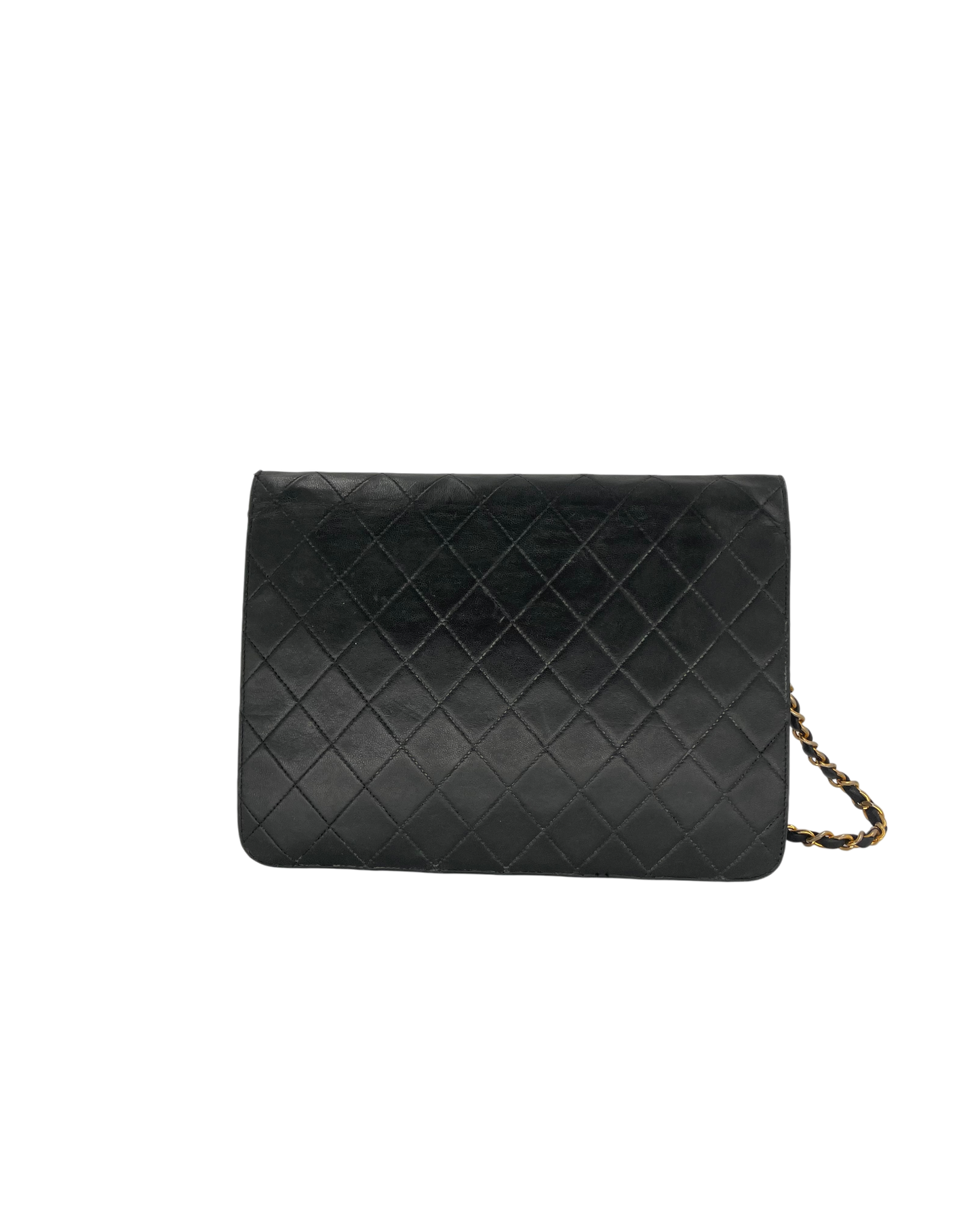 Chanel sac bandoulière cuir noir