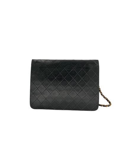 Chanel sac bandoulière cuir noir