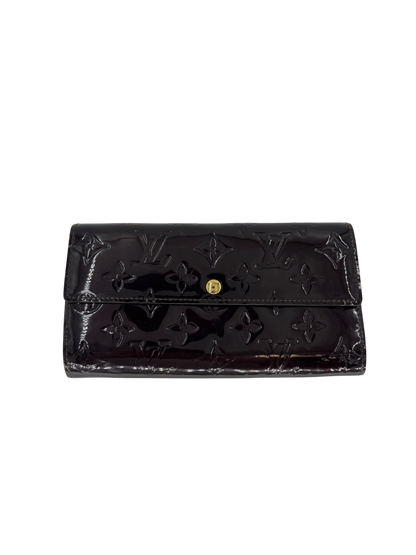Louis Vuitton Portefeuille Sarah Cuir Vernis