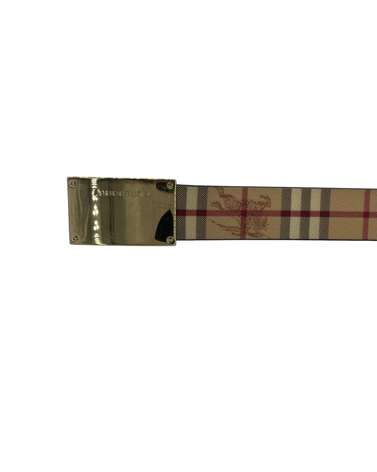 Burberry Ceinture Tartan beige