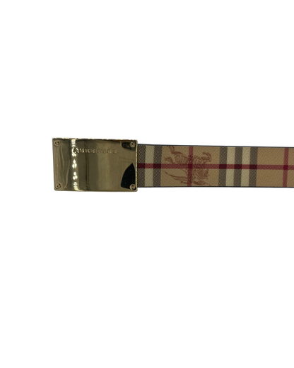 Burberry Ceinture Tartan beige
