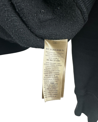 Burberry gilet à capuche