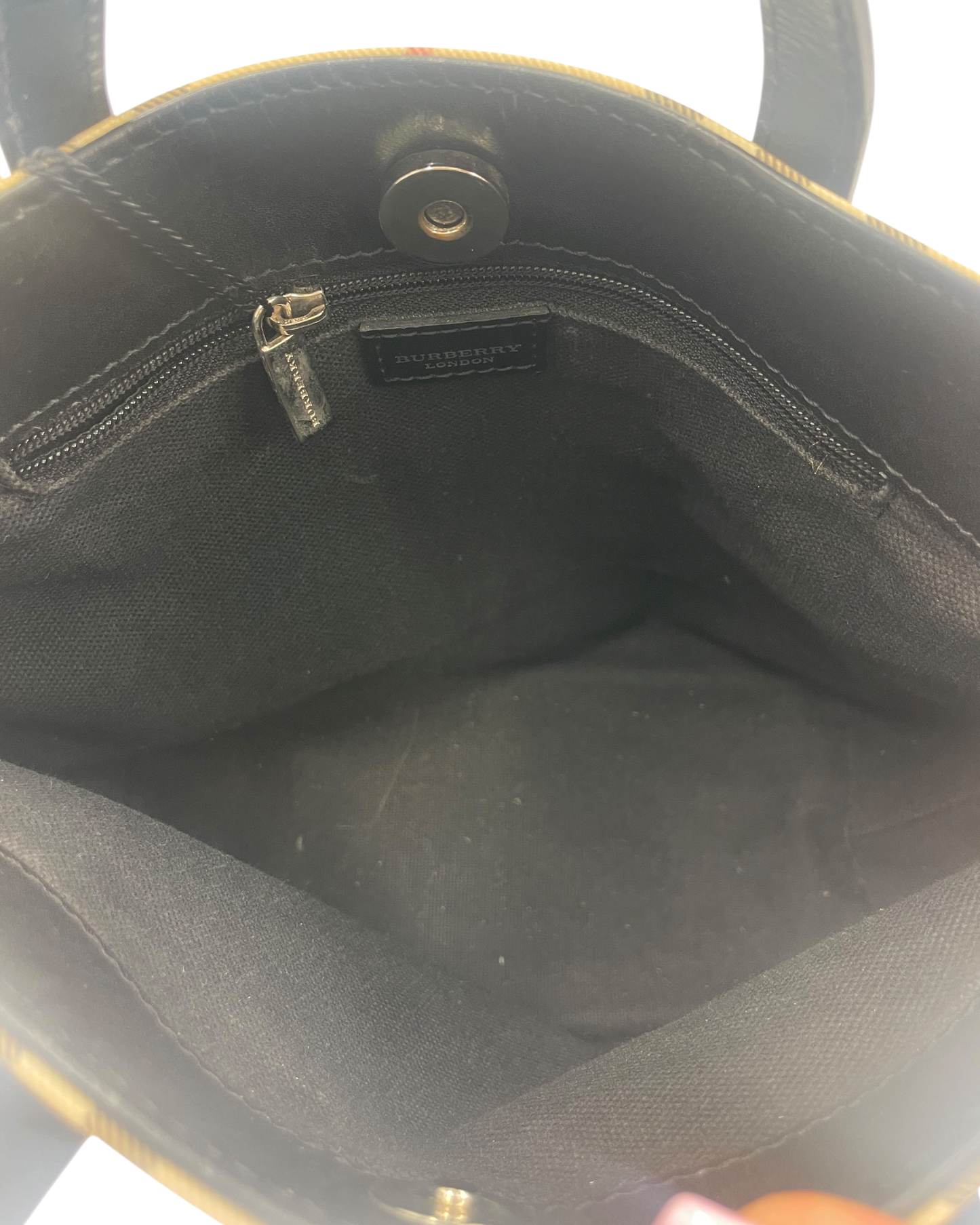 Burberry Sac à main tartan beige
