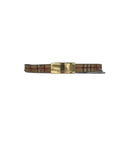 Burberry ceinture Check