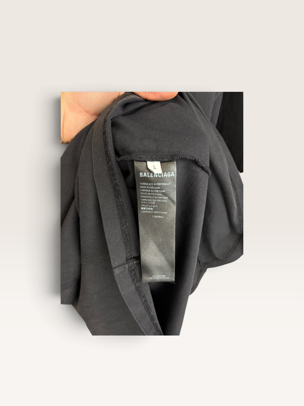 Balenciaga t-shirt en coton neuf