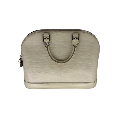 Louis Vuitton Alma cuir épi Blanc