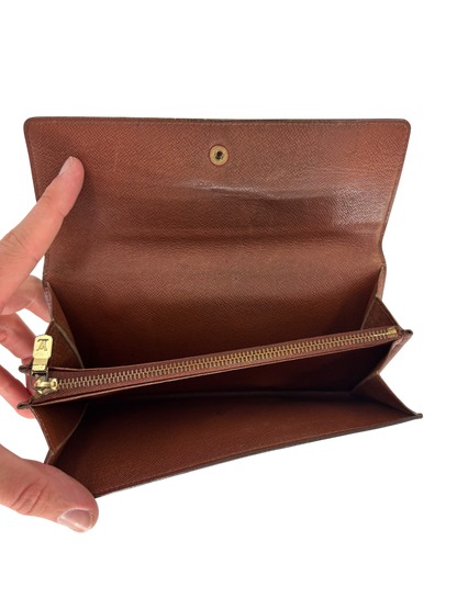 Louis Vuitton Portefeuille Sarah Monogramme