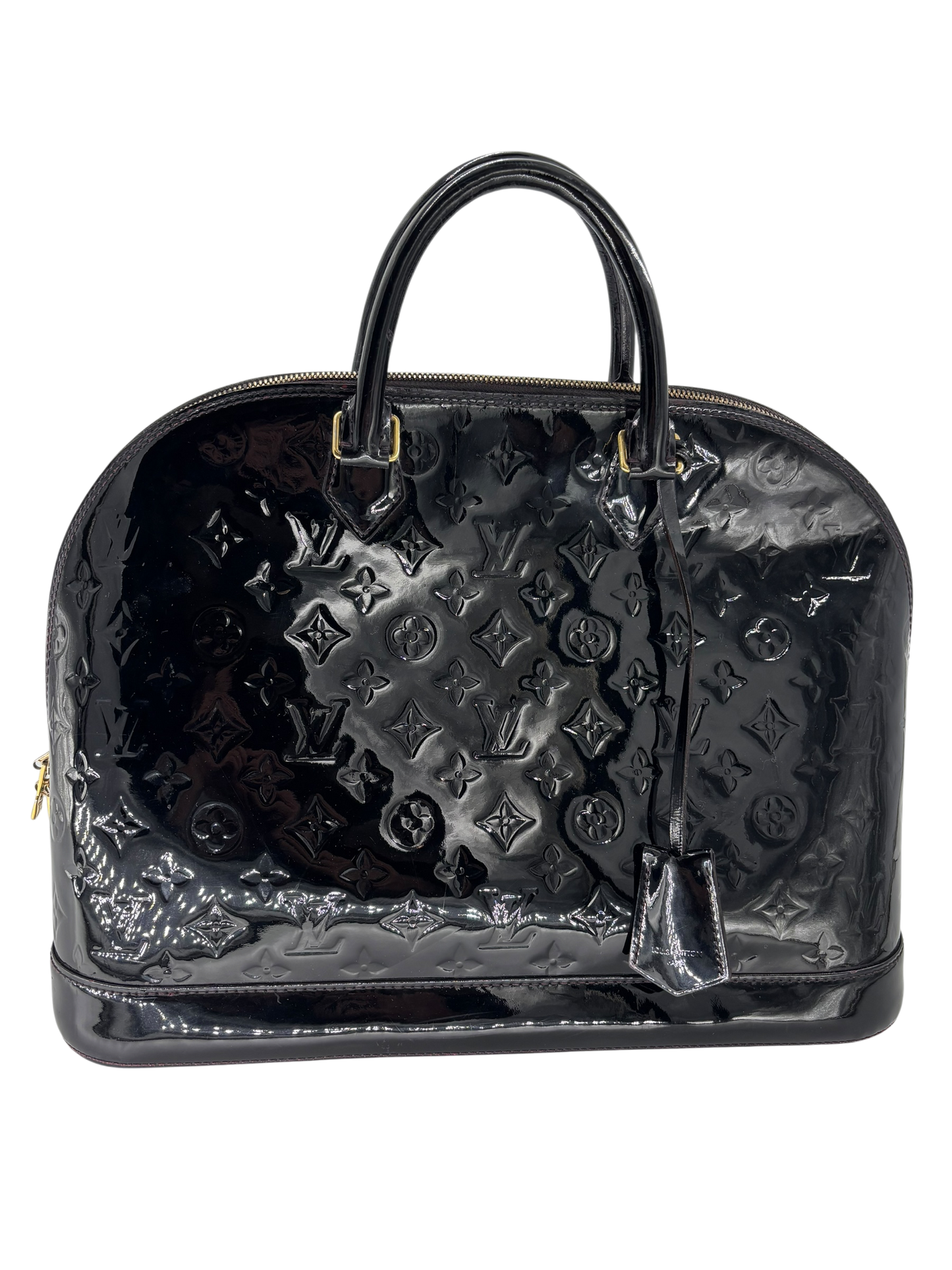 Louis Vuitton Sac à Main Alma GM Cuir Vernis