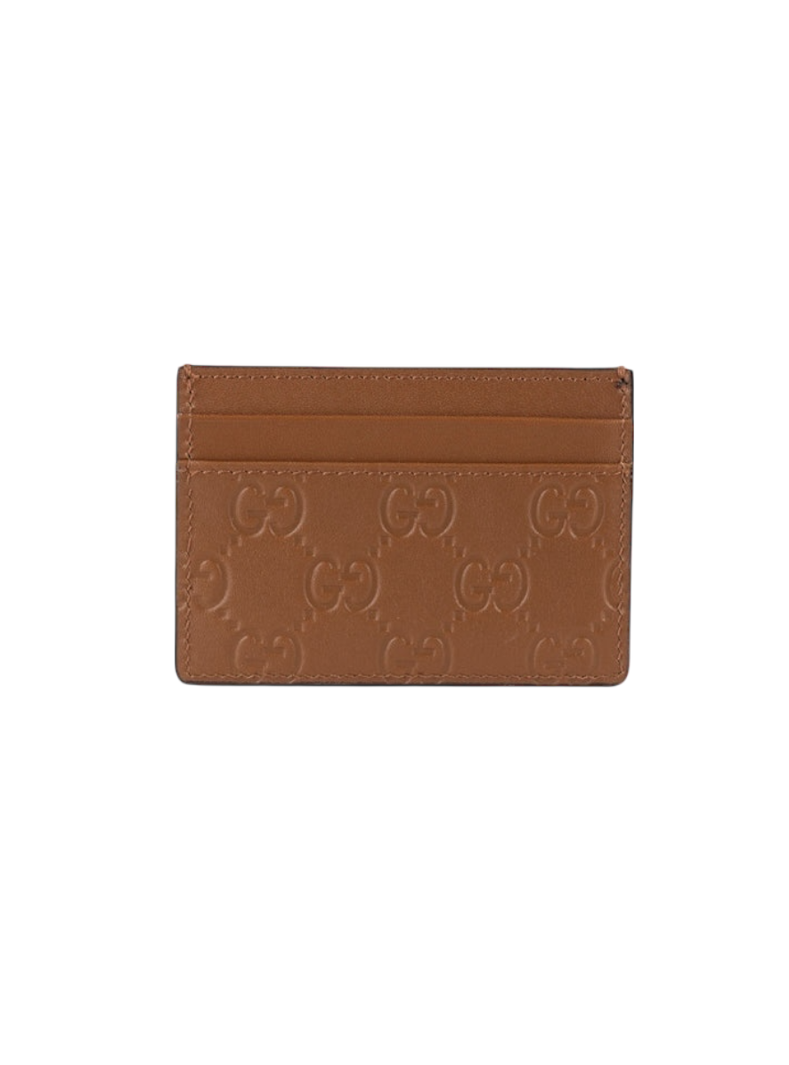 Gucci porte-cartes en cuir