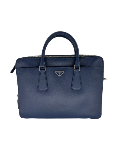 Prada Porte-Documents Cuir Safiano