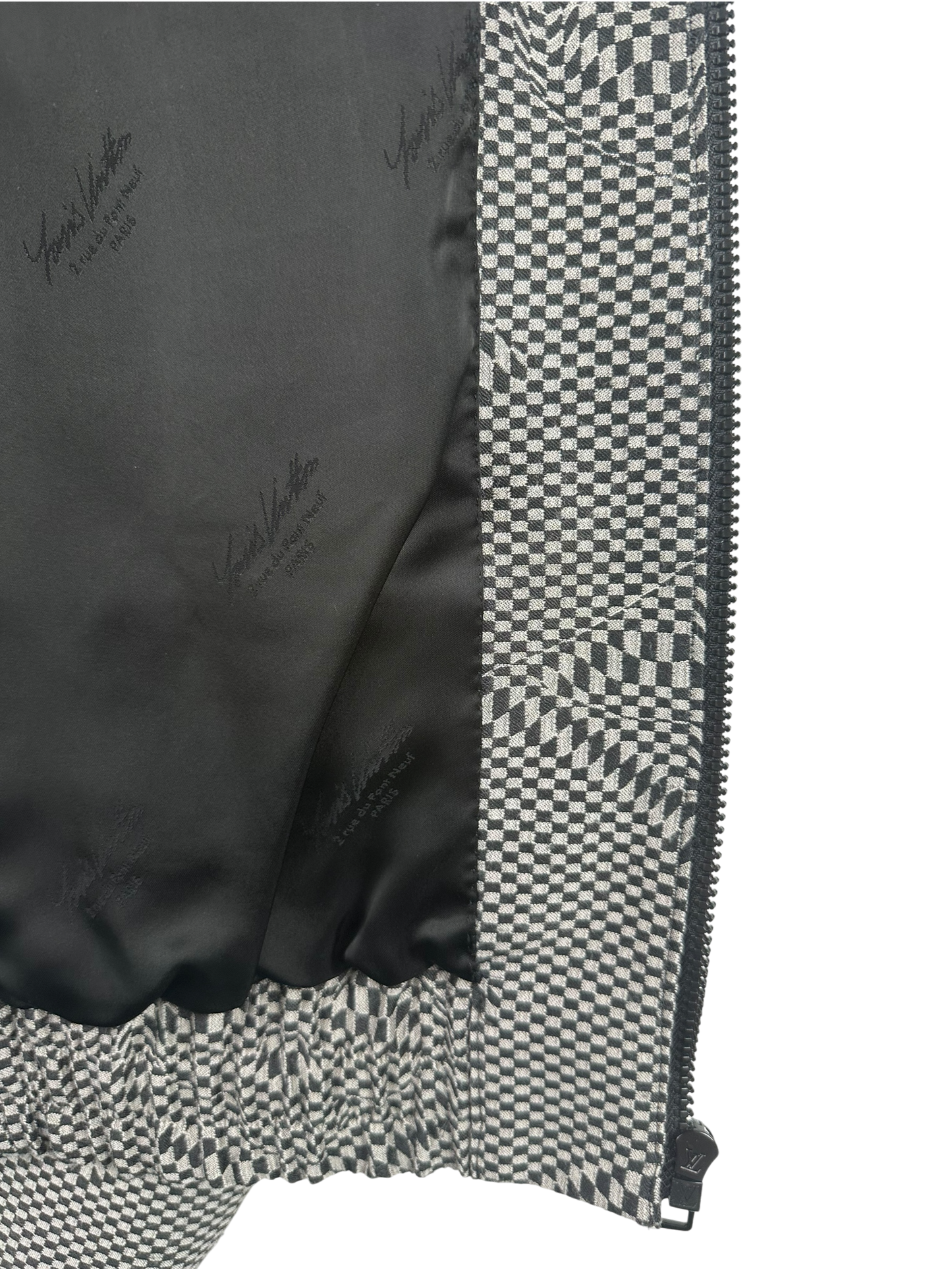 Louis Vuitton veste à carreaux