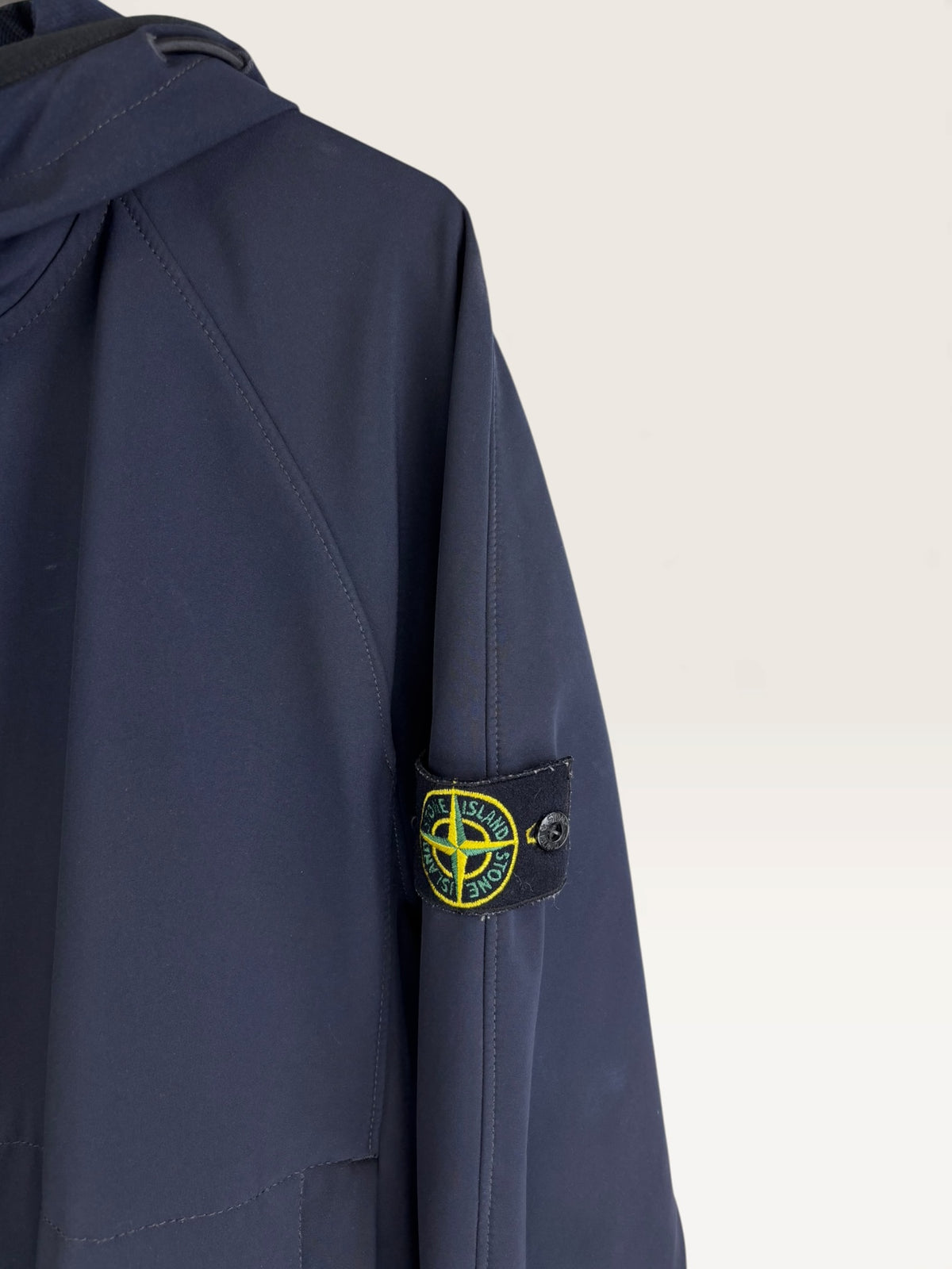 Stone island softshell veste marine