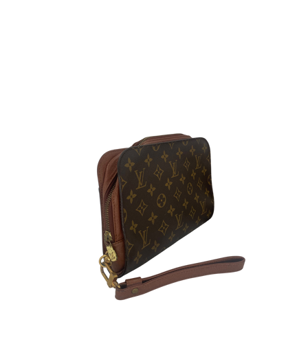 Louis Vuitton Pochette monogram marron