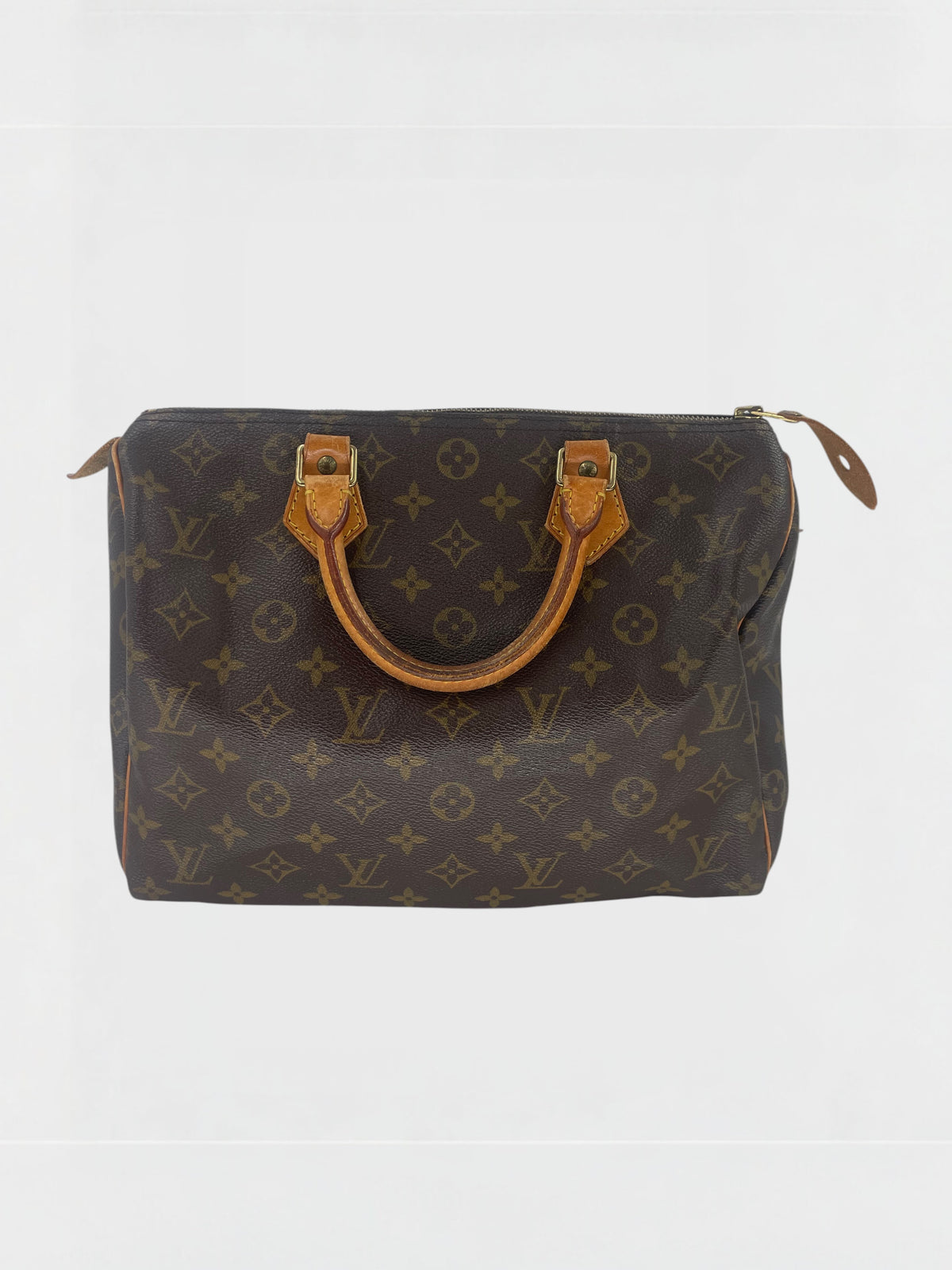 Louis Vuitton Sac à Main Speedy 30 Monogramme Marron
