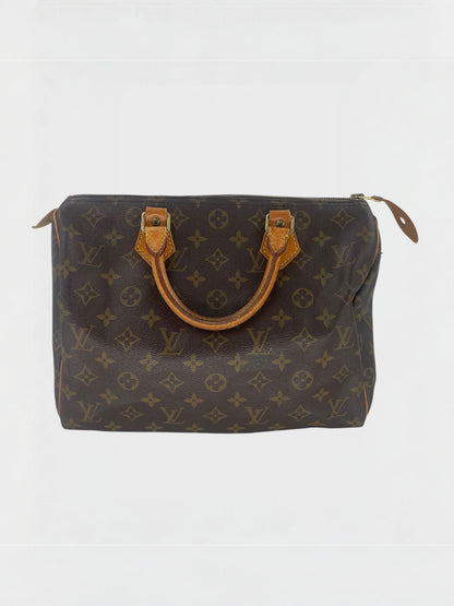 Louis Vuitton Sac à Main Speedy 30 Monogramme Marron