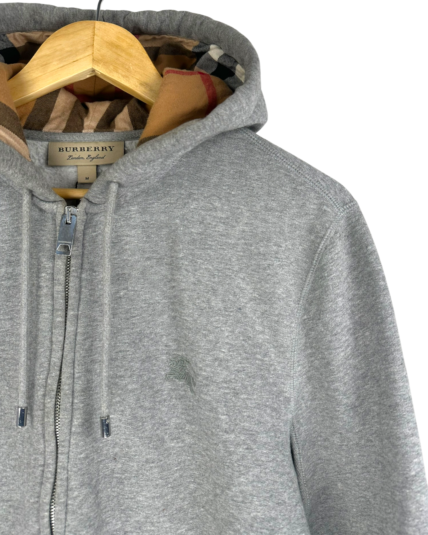 BURBERRY gilet à capuche