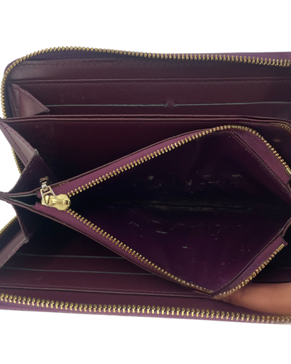 Louis Vuitton Porte-monnaie cuir vernis