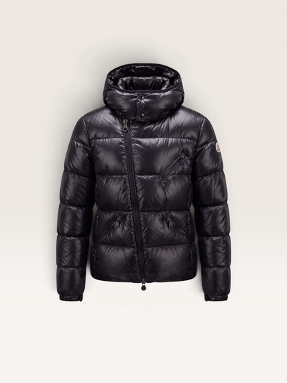 Moncler doudoune noir brilliante