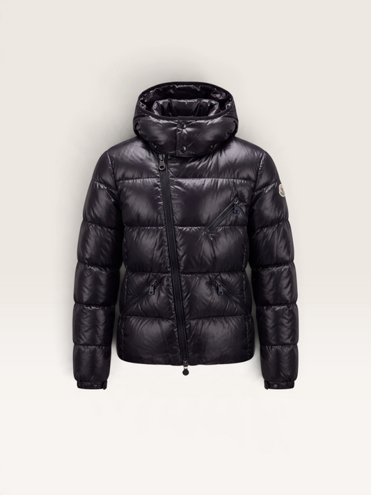 Moncler doudoune noir brilliante