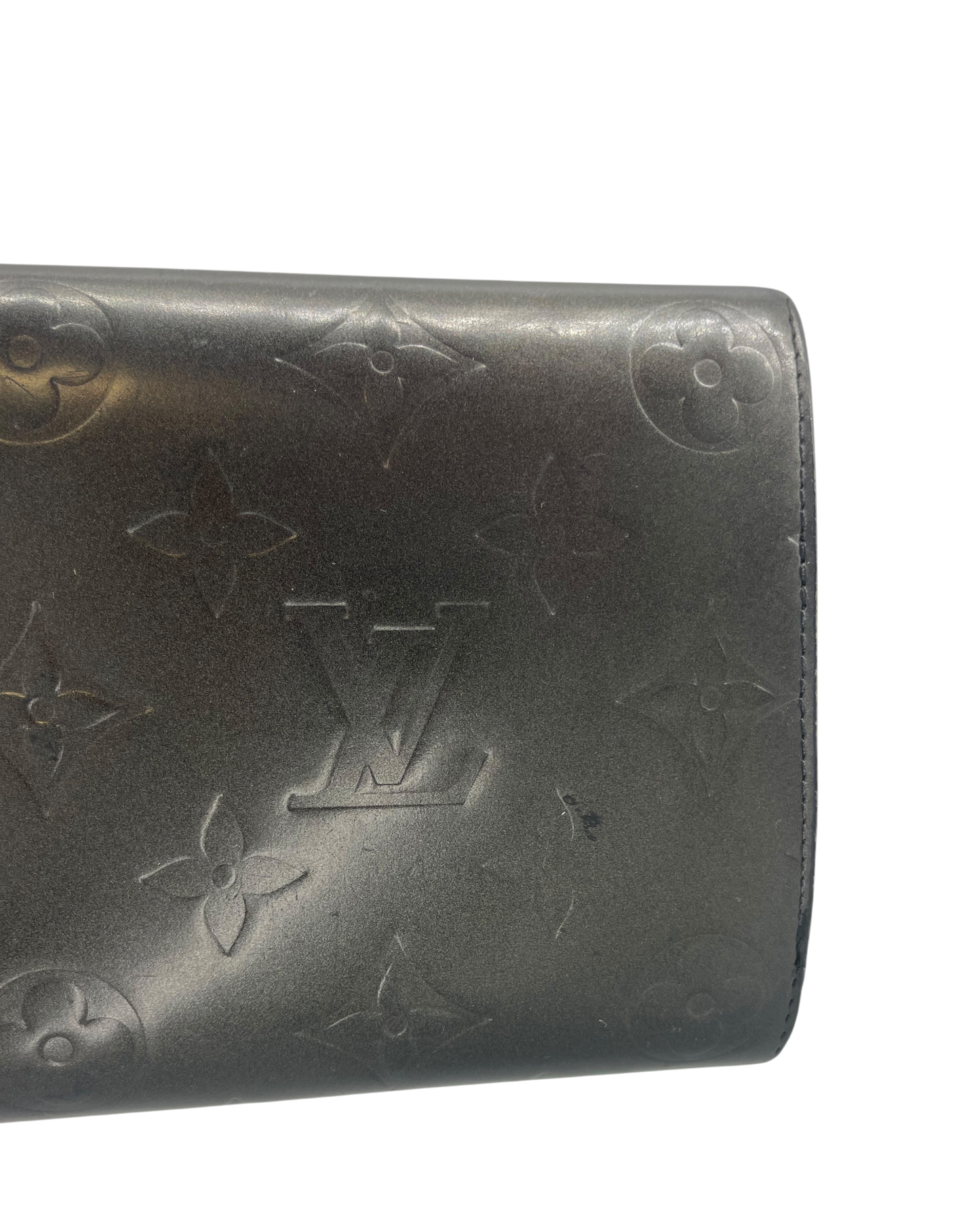 Louis Vuitton Porte-monnaie Sarah cuir vernis