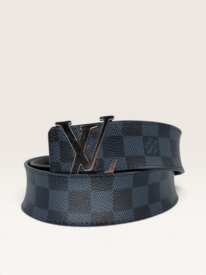 Louis Vuitton ceinture initiales damier