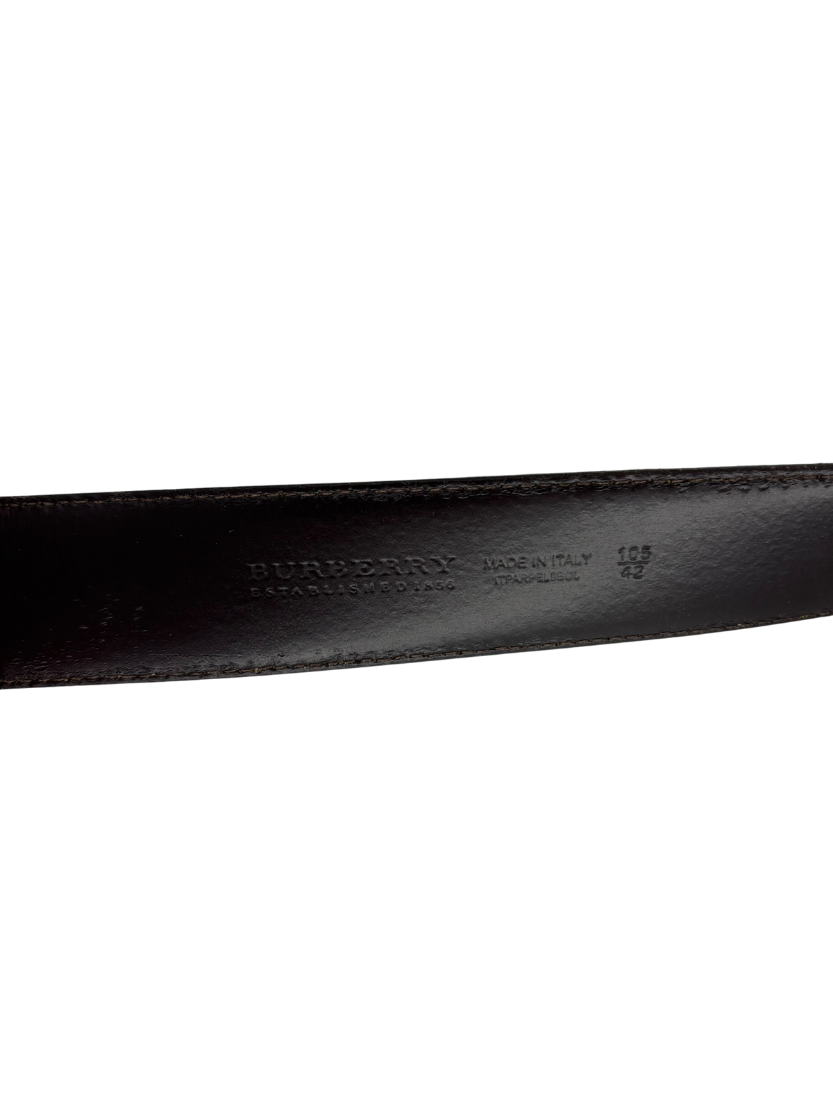 Burberry Ceinture Tartan Beige